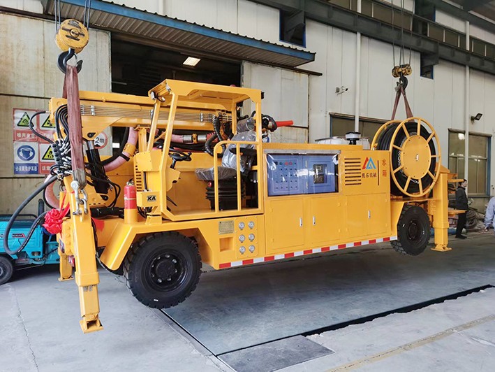 疫情防控不松懈，柴油機(jī)礦用混凝土濕式噴射車(chē)正常發(fā)貨！