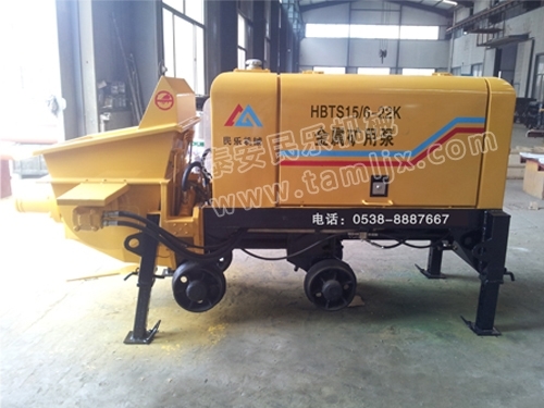 礦用濕噴臺車，礦用混凝土泵，礦用攪拌機發(fā)貨